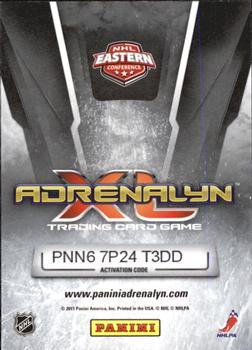 2010-11 Panini Adrenalyn XL #11 John Tavares Back