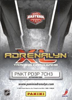 2010-11 Panini Adrenalyn XL #23 Ryan Callahan Back