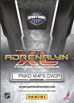 2010-11 Panini Adrenalyn XL #202 Daymond Langkow Back