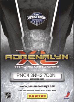 2010-11 Panini Adrenalyn XL #209 Mark Giordano Back