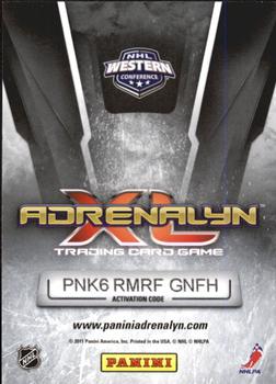 2010-11 Panini Adrenalyn XL #210 Miikka Kiprusoff Back