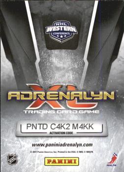 2010-11 Panini Adrenalyn XL #269 Nicklas Grossman Back