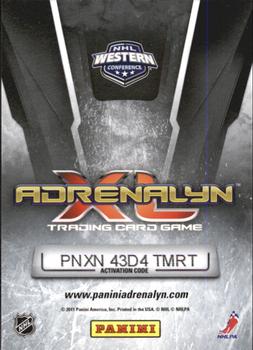 2010-11 Panini Adrenalyn XL #292 Joe Pavelski Back