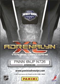 2010-11 Panini Adrenalyn XL #294 Dany Heatley Back