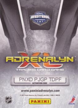 2010-11 Panini Adrenalyn XL #182 Patric Hornqvist Back