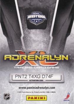 2010-11 Panini Adrenalyn XL #280 Jonathan Quick Back