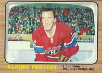 1966-67 Topps USA Test #9 Claude Provost Front