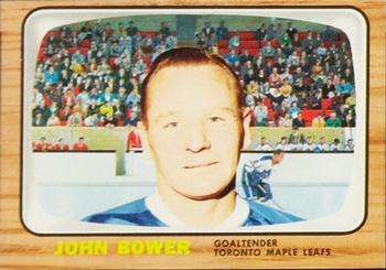 1966-67 Topps USA Test #12 John Bower Front