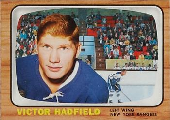 1966-67 Topps USA Test #19 Victor Hadfield Front