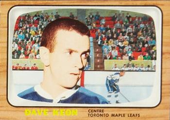 1966-67 Topps USA Test #30 Dave Keon Front
