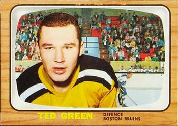1966-67 Topps USA Test #37 Ted Green Front