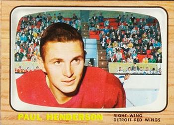 1966-67 Topps USA Test #46 Paul Henderson Front