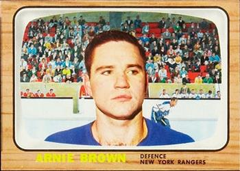 1966-67 Topps USA Test #48 Arnie Brown Front