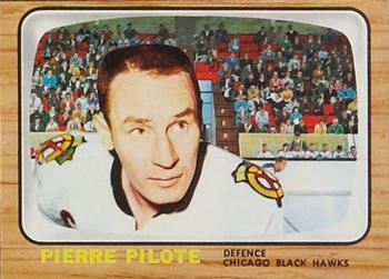 1966-67 Topps USA Test #59 Pierre Pilote Front