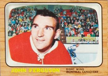 1966-67 Topps USA Test #65 John Ferguson Front