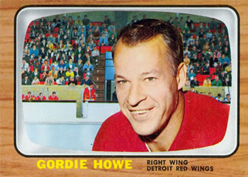 1966-67 Topps USA Test #23 Gordie Howe Front