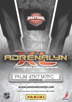 2010-11 Panini Adrenalyn XL - Extra Signature #ES12 Cam Ward Back