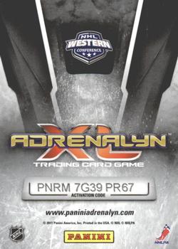 2010-11 Panini Adrenalyn XL - Extra Signature #ES18 Henrik Zetterberg Back