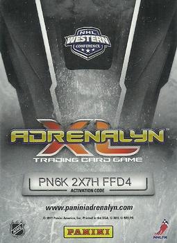 2010-11 Panini Adrenalyn XL - Extra Signature #ES26 Teemu Selanne Back