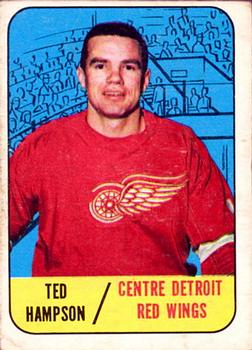 1967-68 Topps #108 Ted Hampson Front