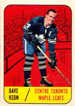 1967-68 Topps #11 Dave Keon Front