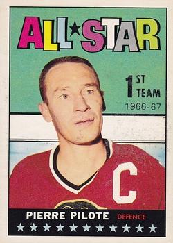 1967-68 Topps #122 Pierre Pilote Front