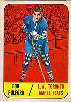 1967-68 Topps #19 Bob Pulford Front