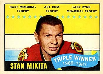 1967-68 Topps #64 Stan Mikita Front