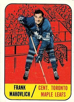 1967-68 Topps #79 Frank Mahovlich Front