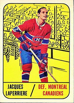 1967-68 Topps #7 Jacques Laperriere Front