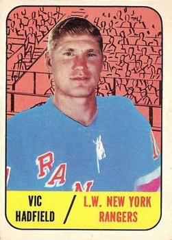 1967-68 Topps #88 Vic Hadfield Front