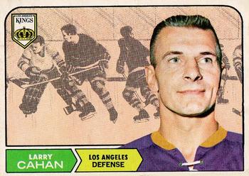 1968-69 O-Pee-Chee #35 Larry Cahan Front
