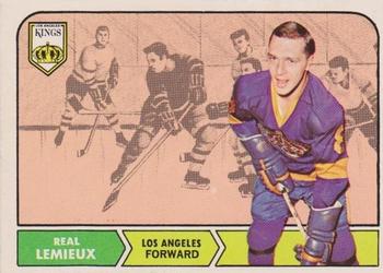 1968-69 O-Pee-Chee #36 Real Lemieux Front