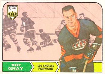 1968-69 O-Pee-Chee #44 Terry Gray Front