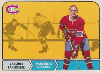 1968-69 O-Pee-Chee #58 Jacques Laperriere Front