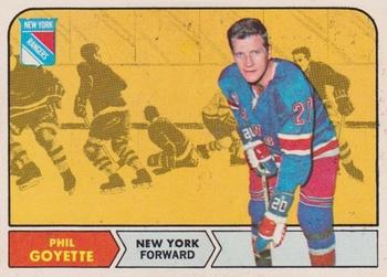 1968-69 O-Pee-Chee #73 Phil Goyette Front