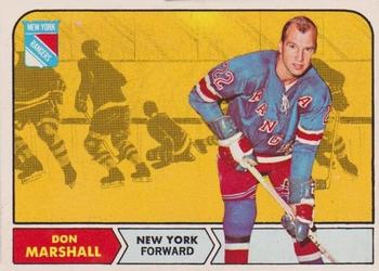 1968-69 O-Pee-Chee #75 Don Marshall Front