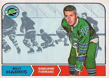 1968-69 O-Pee-Chee #80 Billy Harris Front
