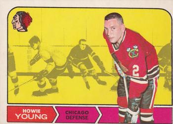 1968-69 O-Pee-Chee #82 Howie Young Front