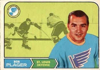 1968-69 O-Pee-Chee #112 Bob Plager Front