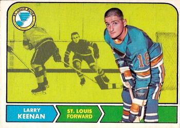1968-69 O-Pee-Chee #115 Larry Keenan Front