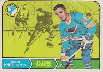 1968-69 O-Pee-Chee #120 Gerry Melnyk Front