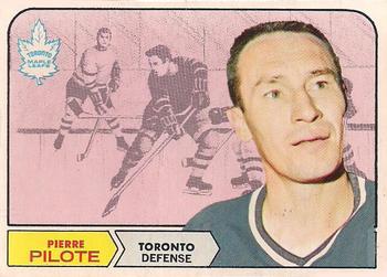 1968-69 O-Pee-Chee #124 Pierre Pilote Front