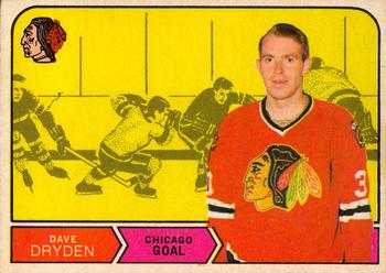 1968-69 O-Pee-Chee #150 Dave Dryden Front