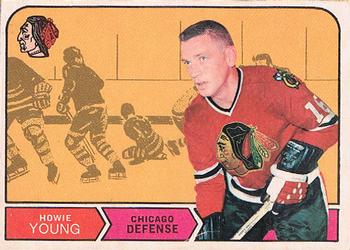 1968-69 O-Pee-Chee #151 Howie Young Front