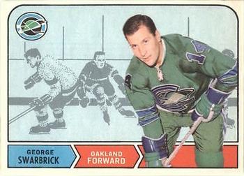 1968-69 O-Pee-Chee #174 George Swarbrick Front