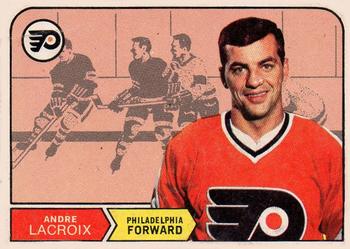 1968-69 O-Pee-Chee #184 Andre Lacroix Front