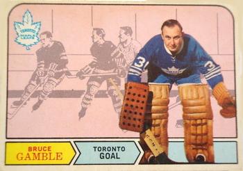 1968-69 O-Pee-Chee #197 Bruce Gamble Front