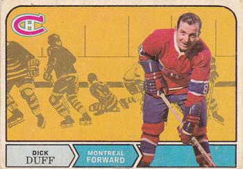 1968-69 O-Pee-Chee #161 Dick Duff Front