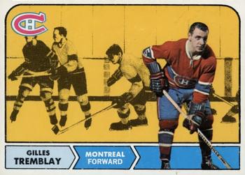1968-69 Topps #66 Gilles Tremblay Front